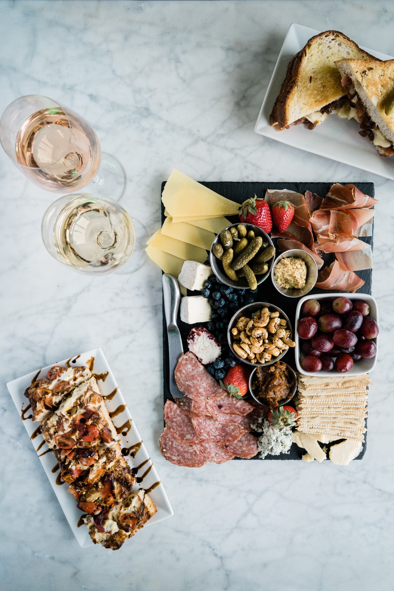 Happenchance Social Lounge Nolensville, TN_Charcuterie Board and Cocktails