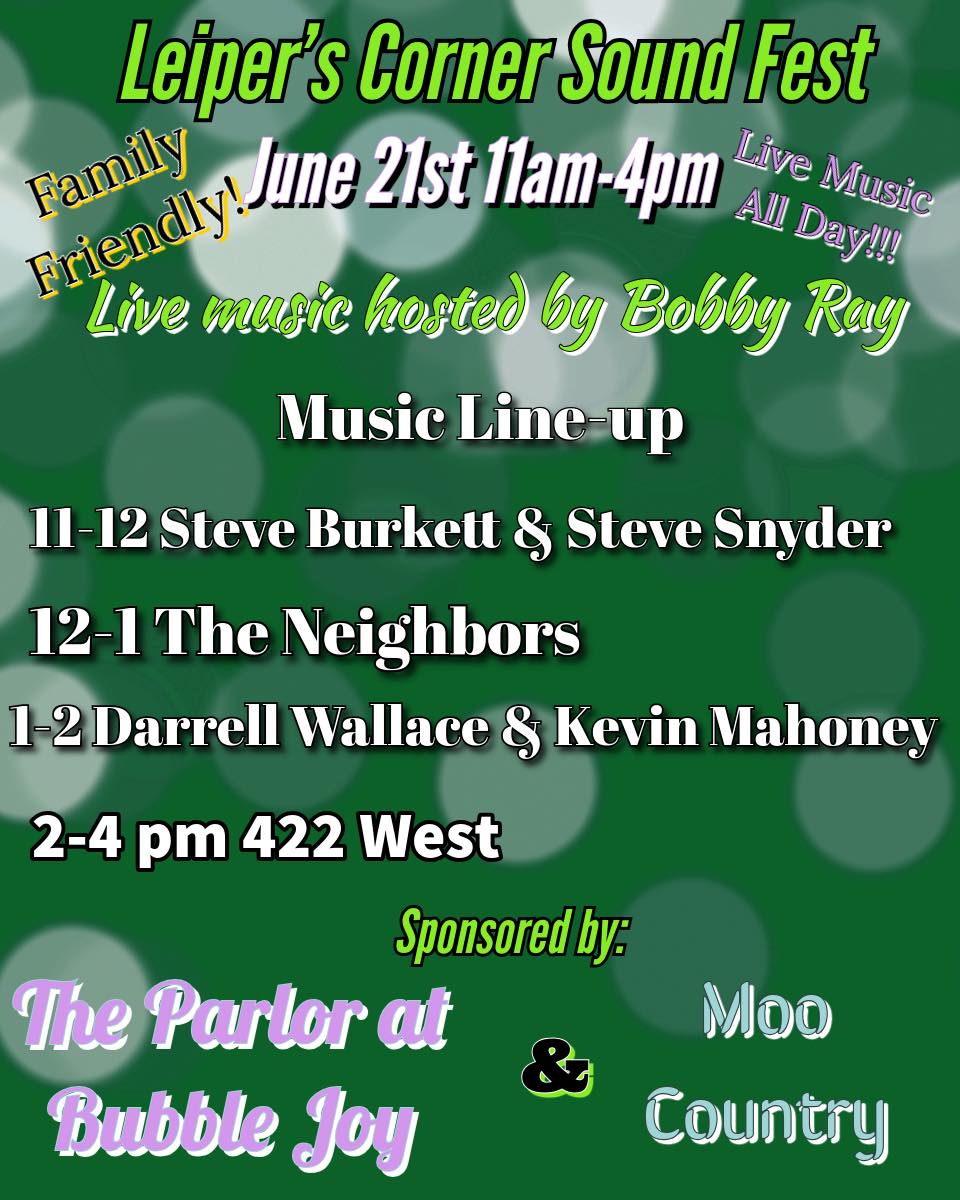 Leiper’s Corner Sound Fest on the Green.