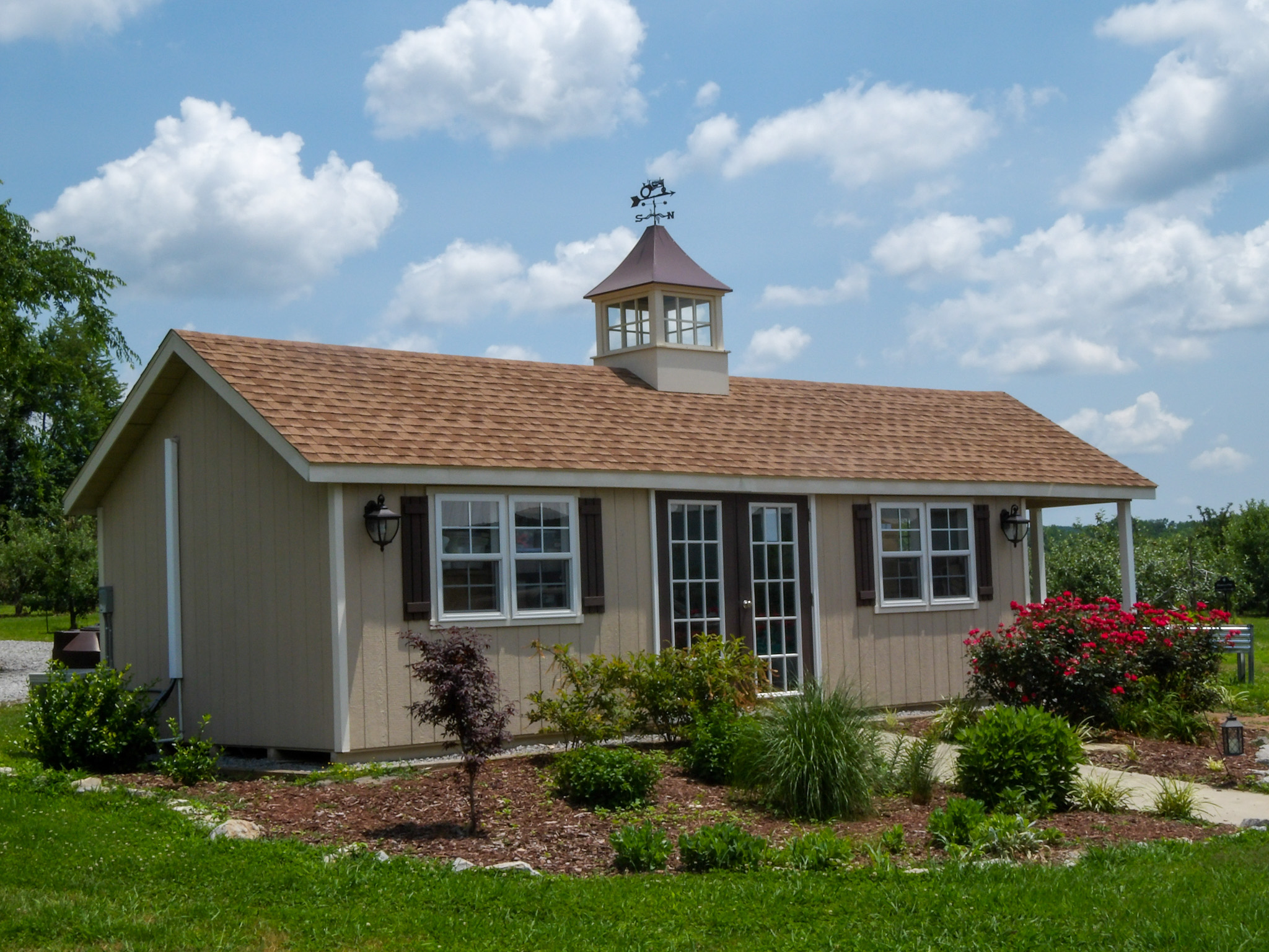 A main building at Morning Glory Orchard in Nolensville, Tennessee.