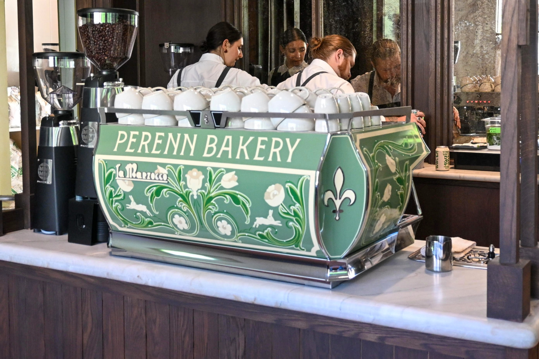 Perenn Bakery Franklin TN Kitchen and Coffee Machine.