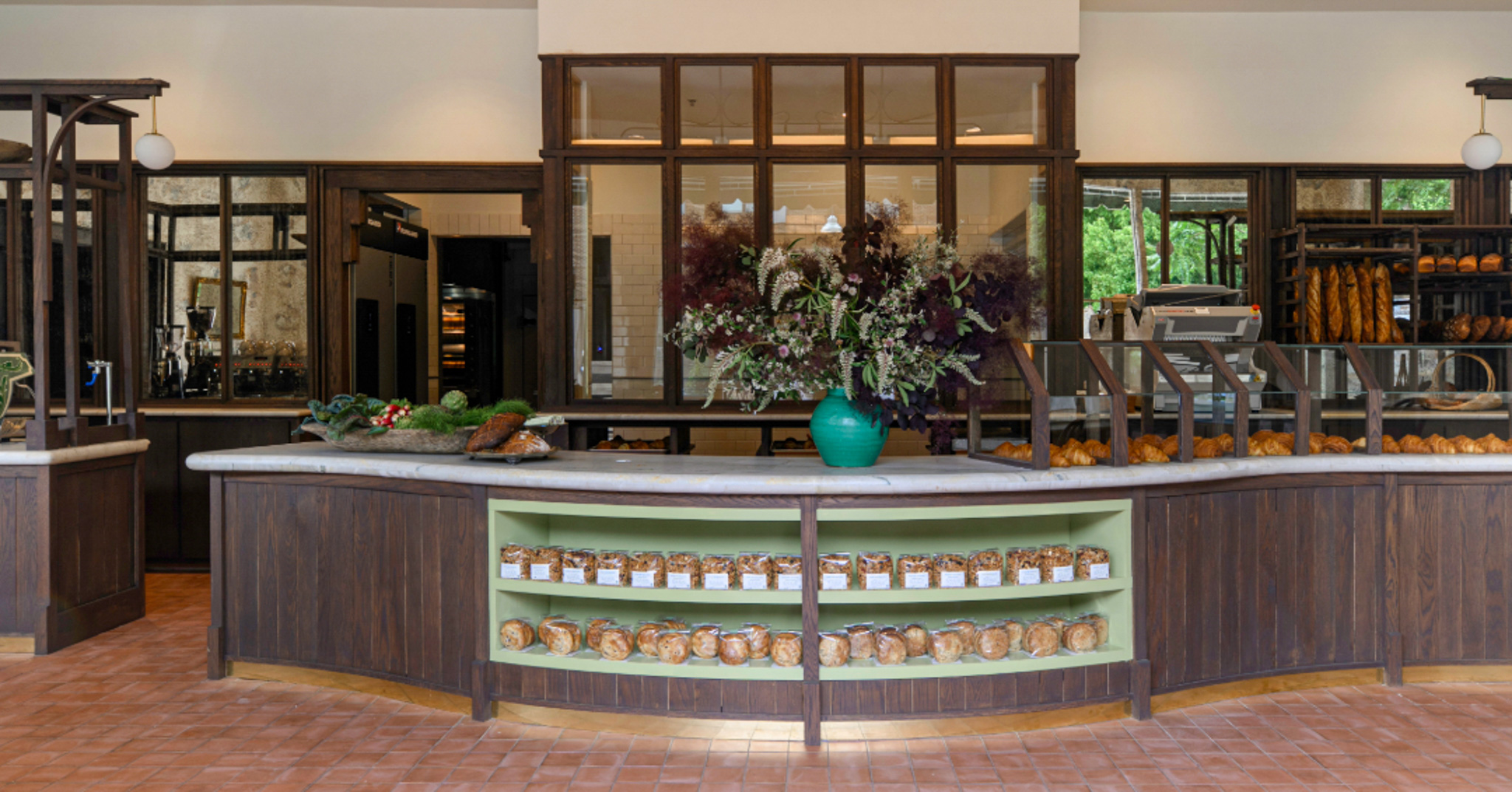 Perenn Franklin Downtown Franklin, TN Interior Bakery Case.