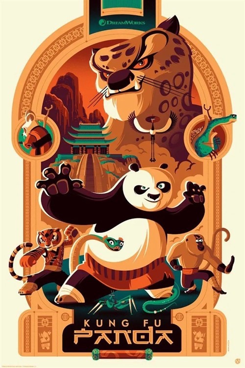 Saturday Morning Cartoons! Kung Fu Panda (2008) movie at The Franklin Theatre.