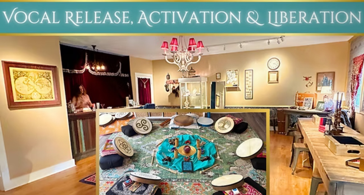 Vocal Release, Activation & Liberation & Drum Circle