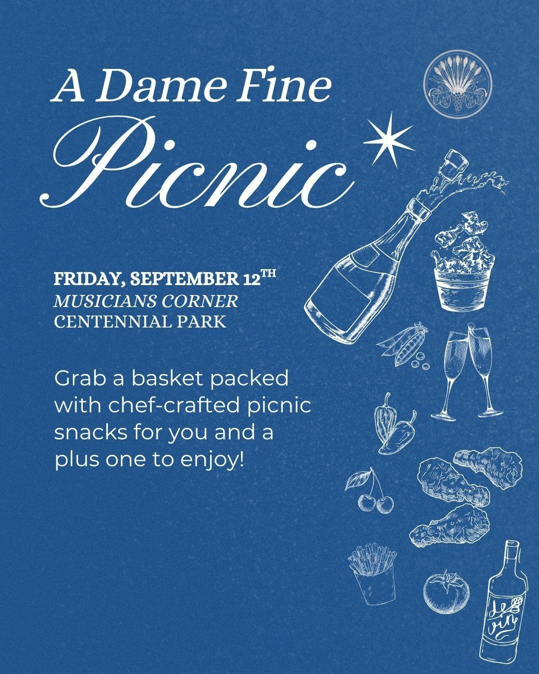 A Dame Fine Picnic event in Nashville, TN.