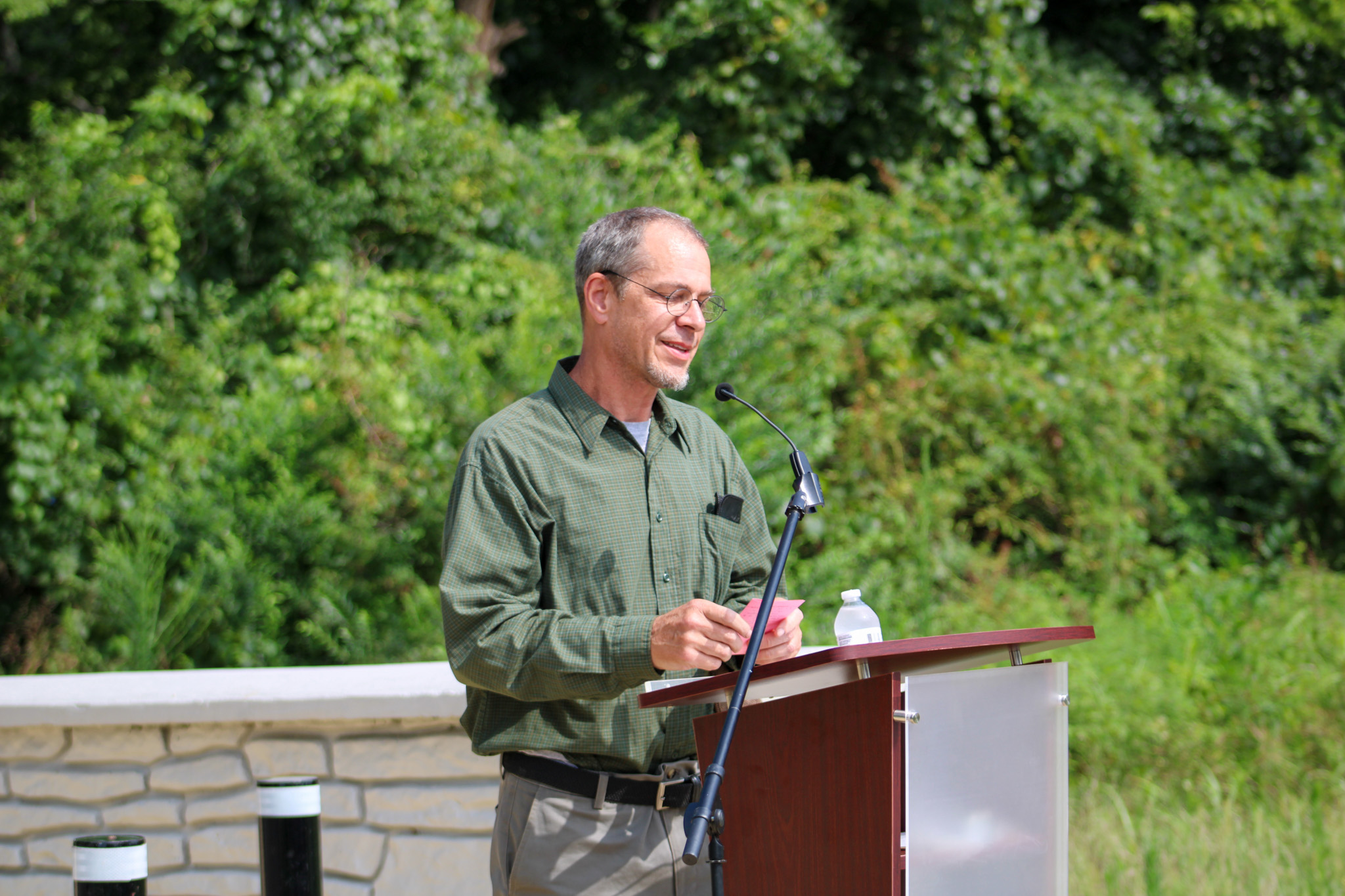 Artist Michael McLaughlin Artwork Reveal for Harlinsdale Farm Pedestrian Bridge Franklin, TN.