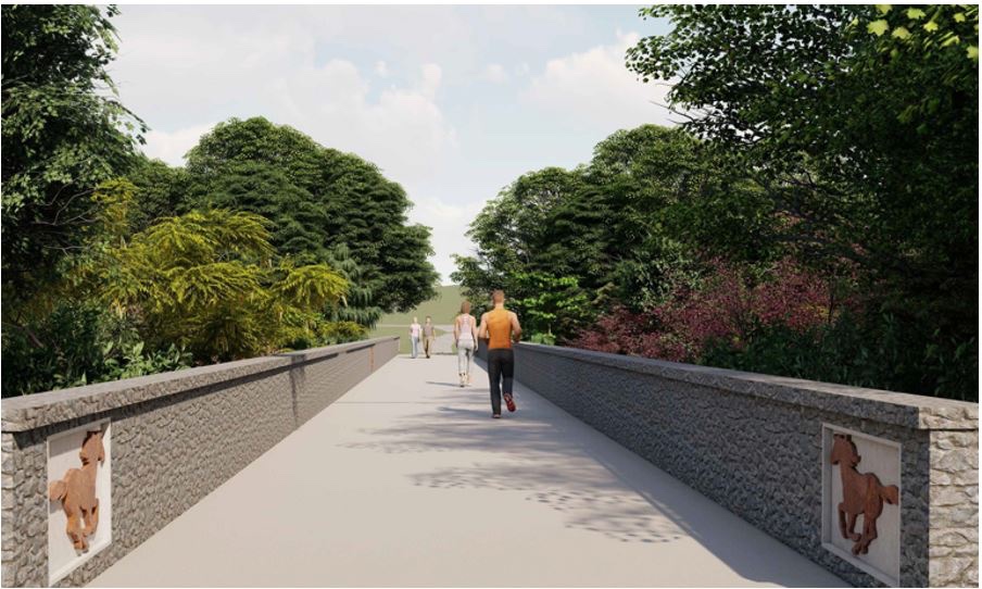 City of Franklin to Unveil New Public Art on Harlinsdale Bridge in Franklin, TN.