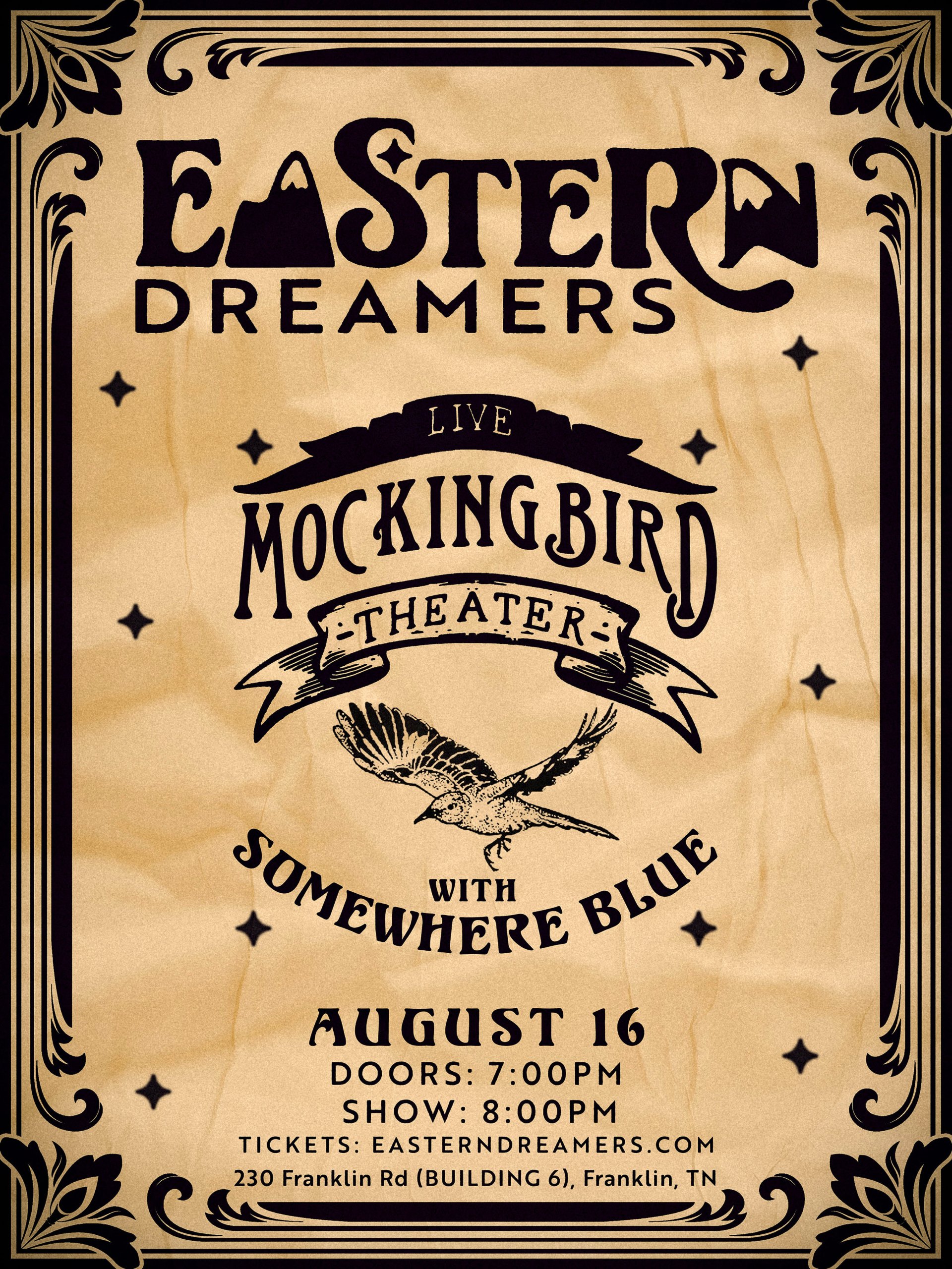 Eastern Dreamers + Somewhere Blue_Mockingbird Theater.
