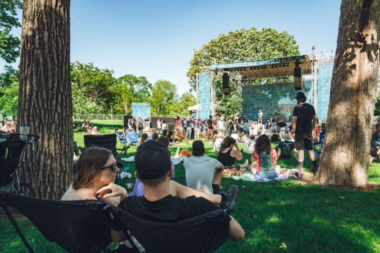 Musicians Corner in Centennial Park Nashville, TN 2.