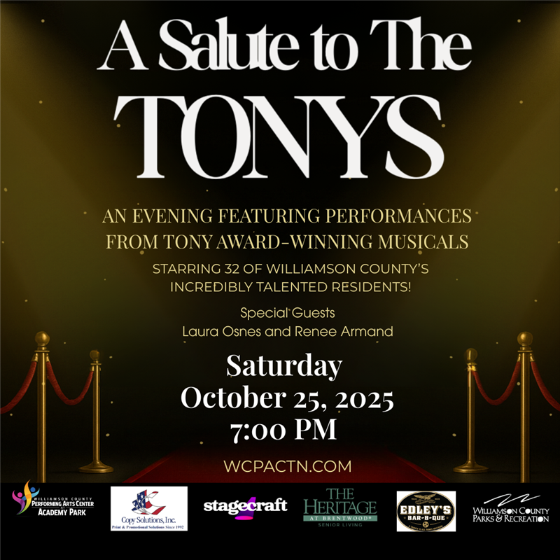A Salute to The Tonys Franklin, TN Event.
