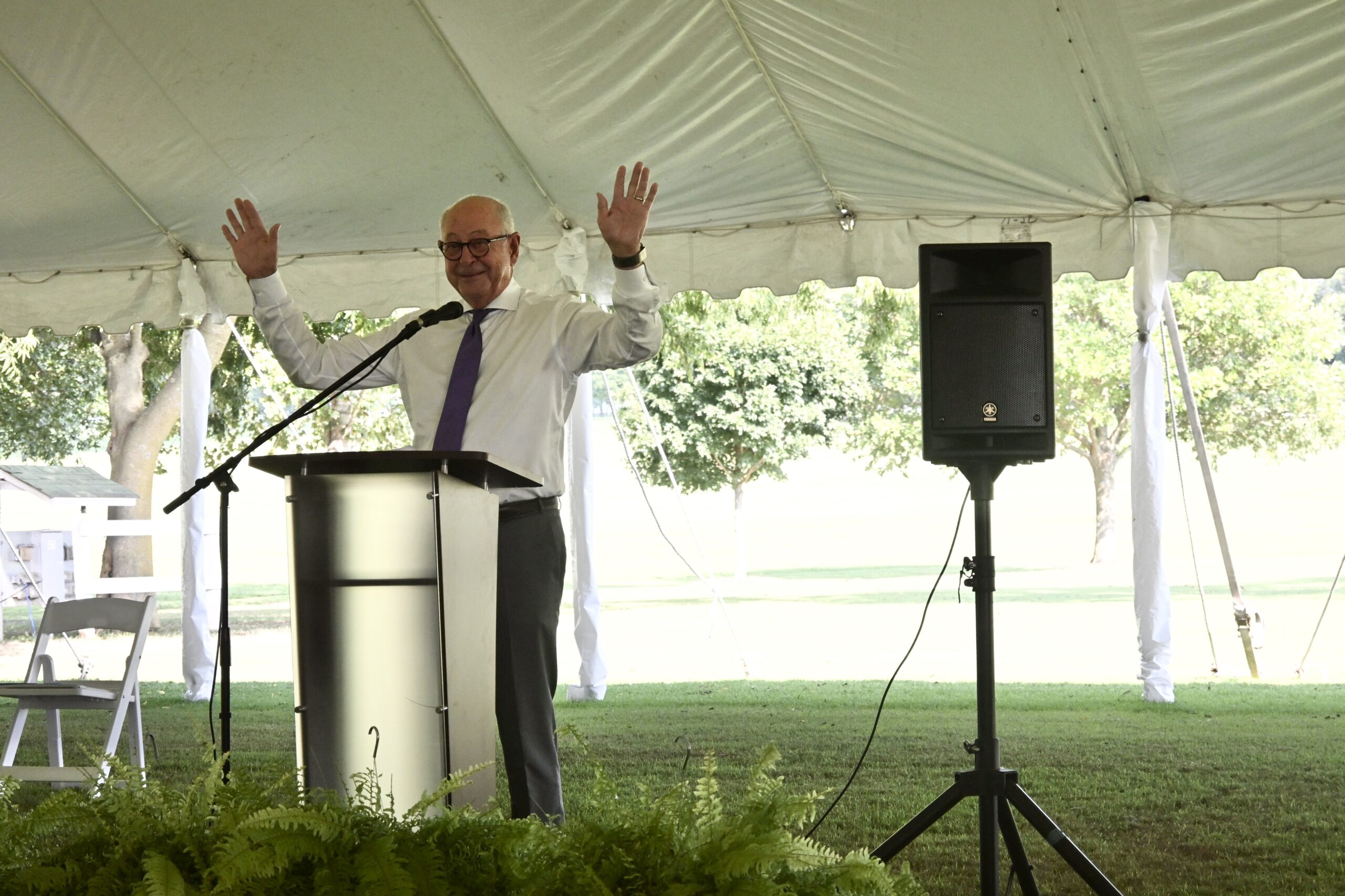 Main Barn at The Park at Harlinsdale Farm Franklin, TN Grand Reopening_Mayor Dr. Ken Moore. 1