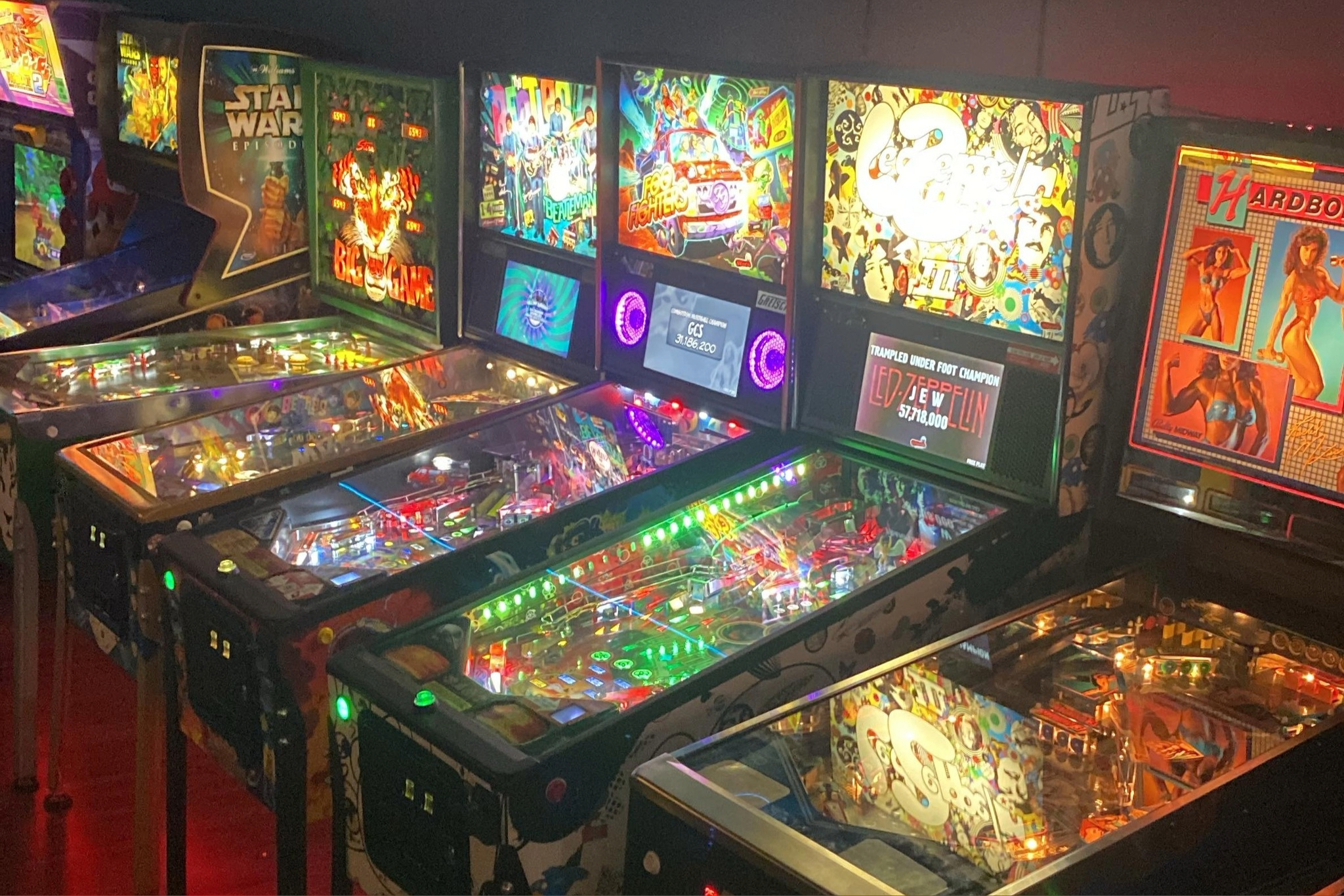 Quarter Bandits Spring Hill Tennessee Arcade