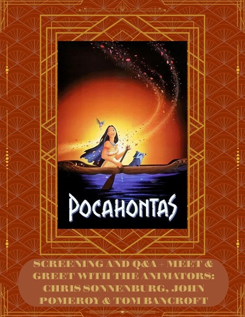 SMC and Filmmakers in Franklin Presents- Pocahontas (1995) Downtown Franklin at The Franklin Theatre.