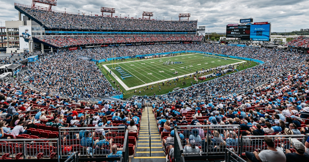 Tennessee Titans at Nissan Stadium in Nashville.