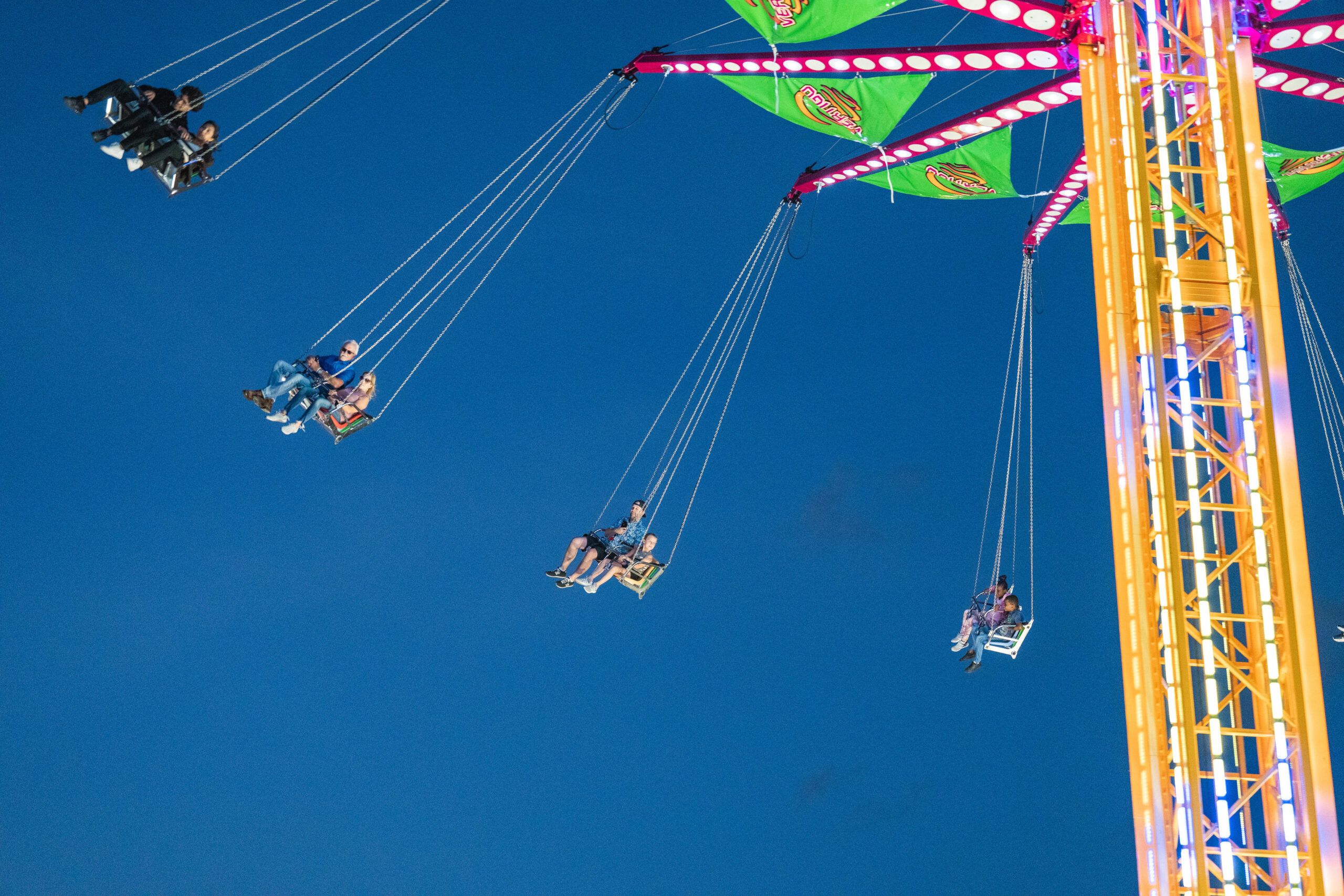 The Nashville Fair-giant swing.