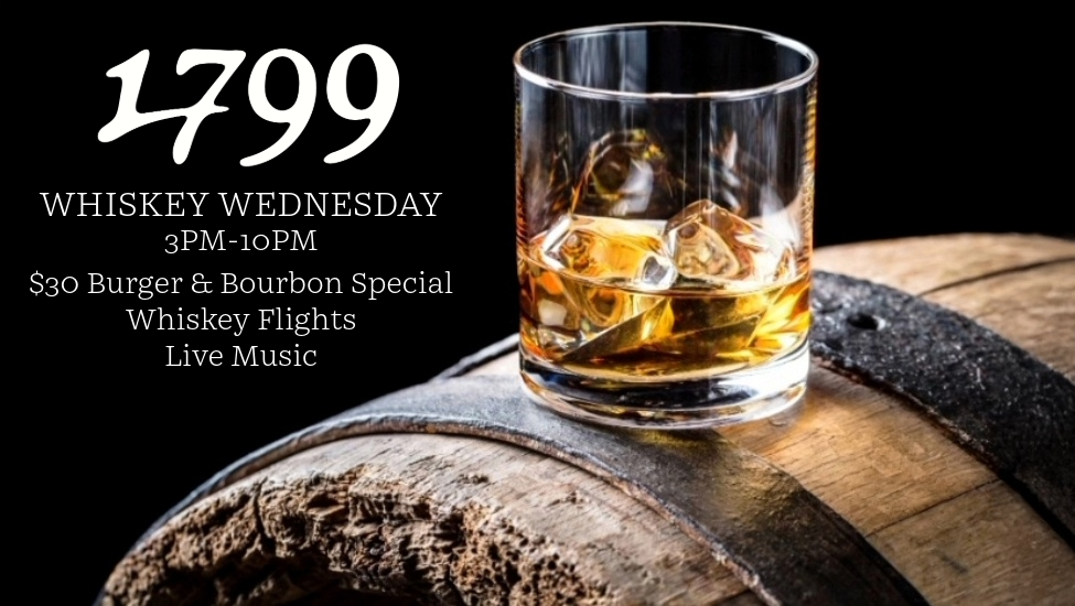 Whiskey Wednesday Franklin, TN_1799 Kitchen and Bar Room.