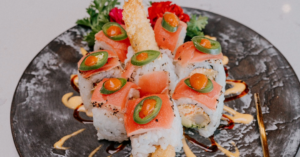Enjoy sushi from the sushi bar at Thai Samuri in Franklin, Tennessee.