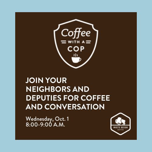 Coffee with a Cop at White Bison Coffee Franklin, Brentwood and Nashville