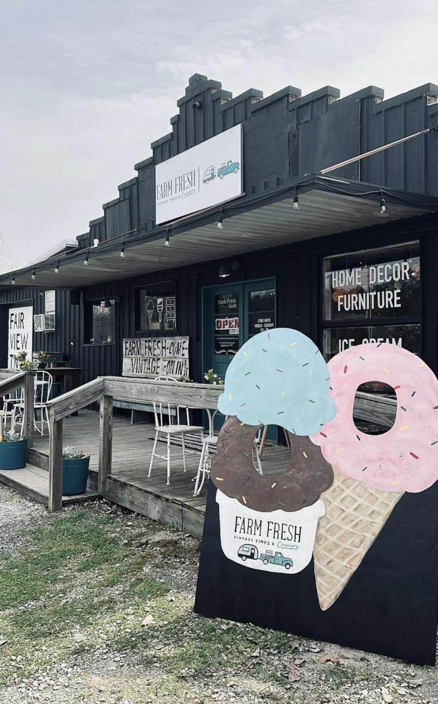 Farm Fresh Vintage Finds and Creamery Fairview TN
