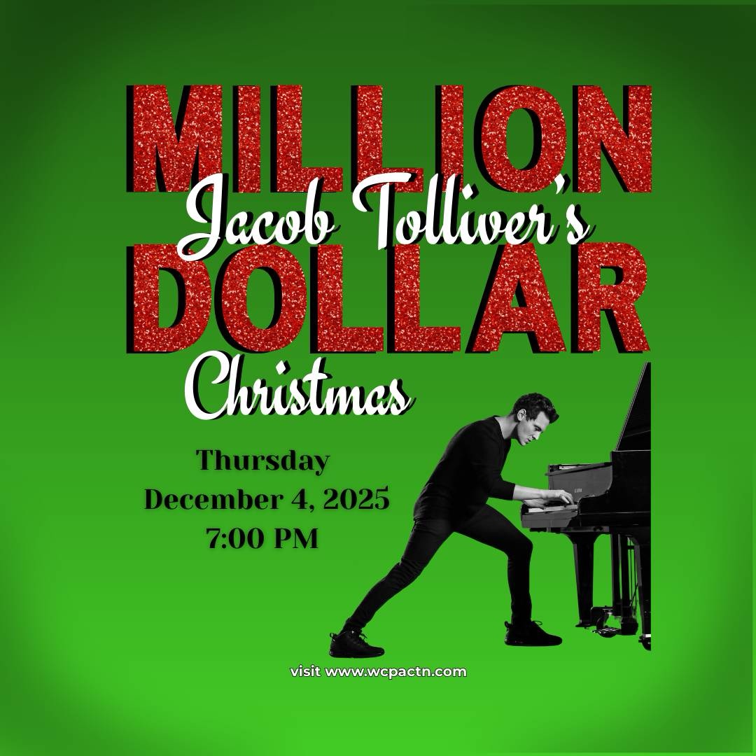 Jacob Tolliver's A Million Dollar Christmas shows and theater in Franklin, TN.