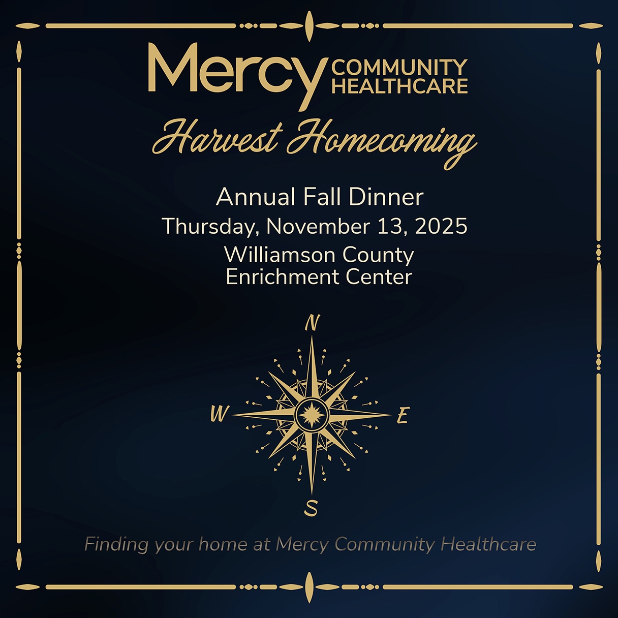 Mercy Fall Dinner- Harvest Homecoming in Franklin, TN.