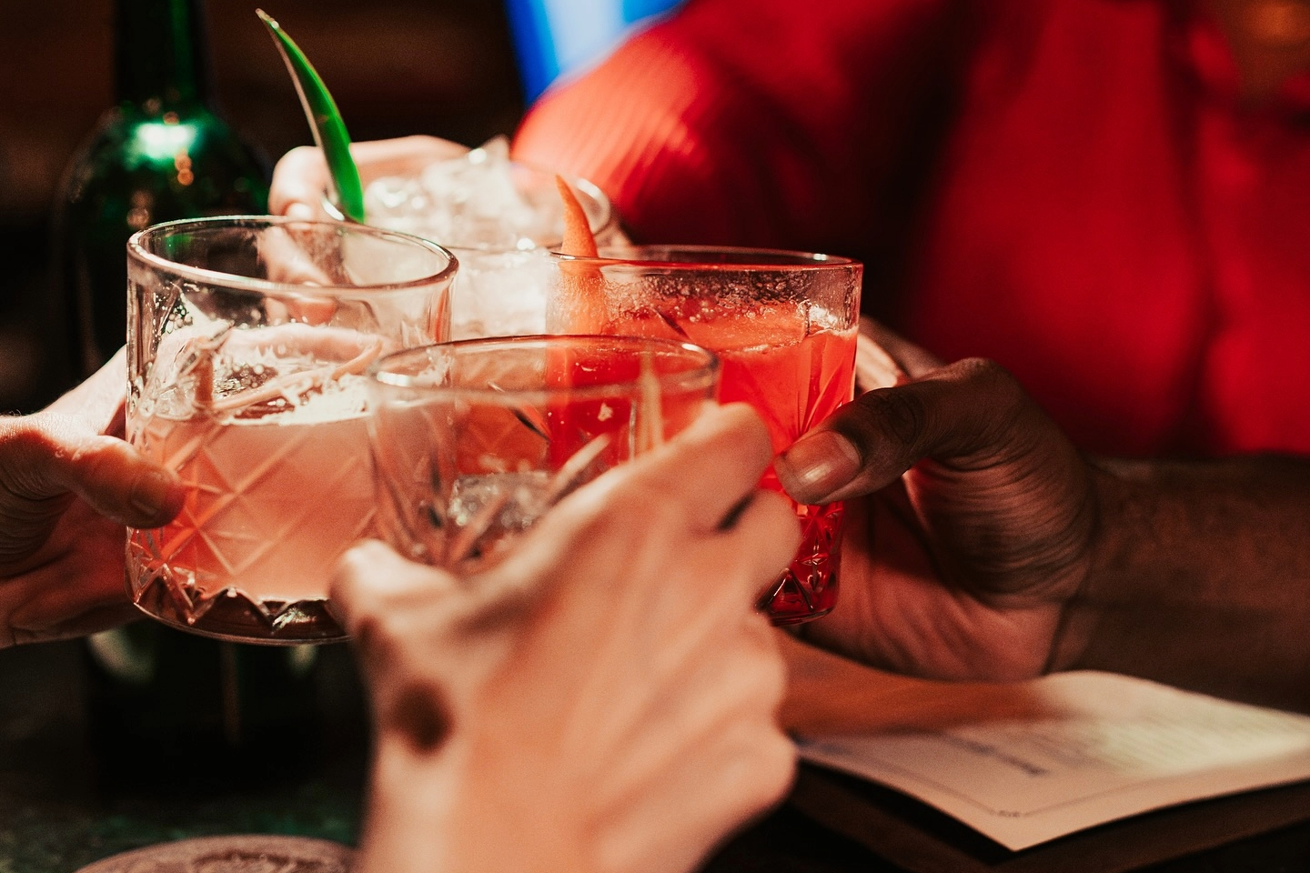 Mocktails in Franklin, TN., flavorful non alcoholic drinks.