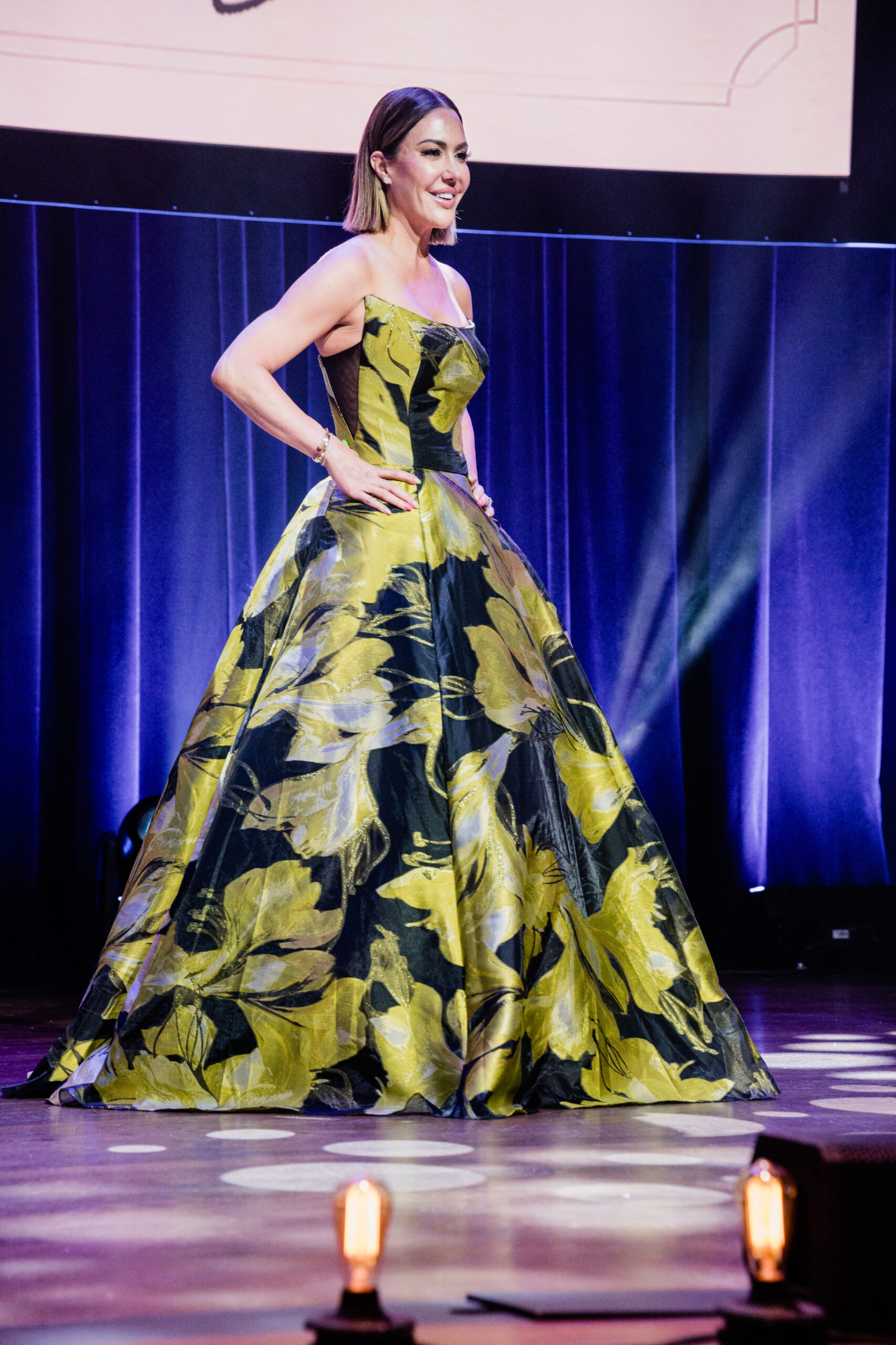 Sips | Style | Steps Event Franklin, TN_The Clothes Tree - print gown. Cunningham Family Portrait for Stroll Belle Meade Magazine in Nashville, TN on Wednesday, Aug. 20, 2025. (Photo/Kris Rae Orlowski)