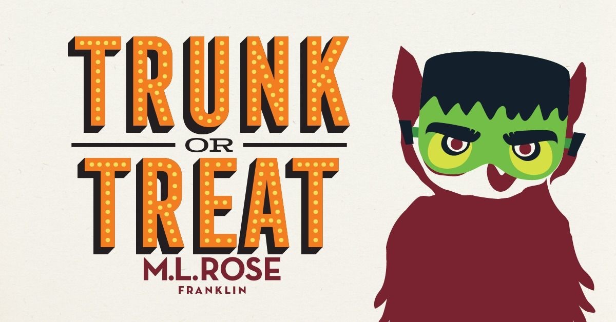 Trunk or Treat at M.L.Rose Franklin!