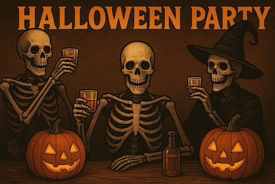 Whiskey Bones & Boo-ze- A Halloween Night with The Giving Board in Franklin, Tennessee.