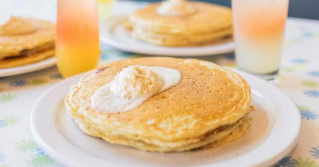 Delicious pancakes can be found at Big Bad Breakfast in Franklin, Tennessee.
