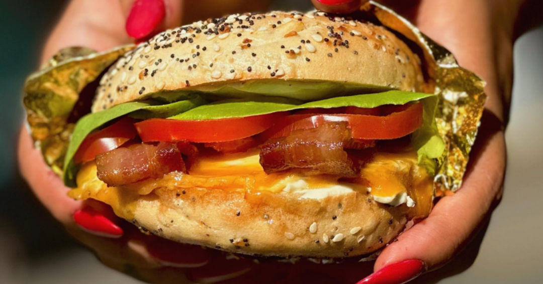 Hanna Bees brunch in East Nashville, Tennessee., a local, family-owned coffee shop.