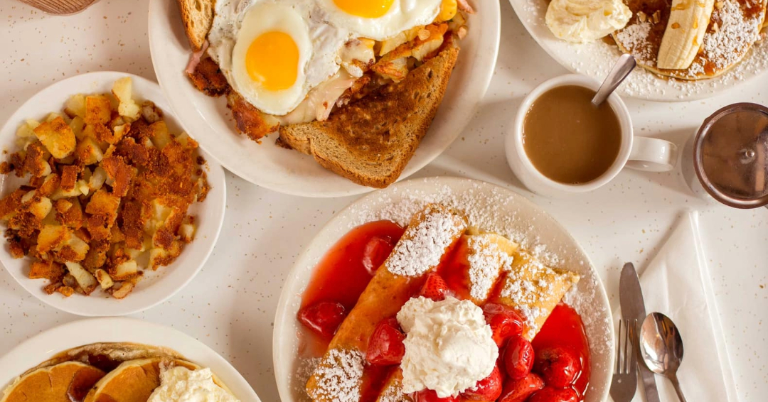 For an iconic brunch in Nashville, Tennessee, head to Pancake Pantry in Hillsboro Village.