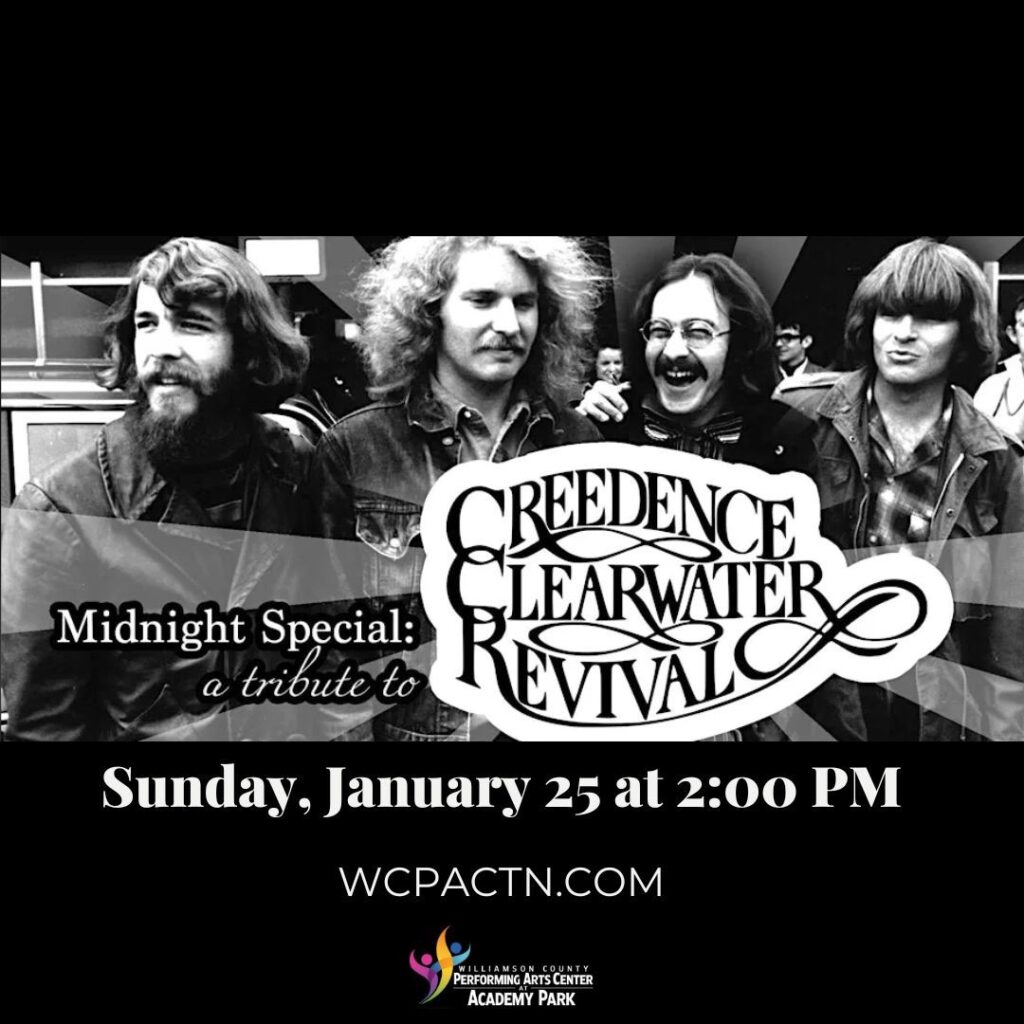 Midnight Special- A Tribute To Creedence Clearwater Revival in Franklin, Tenn.