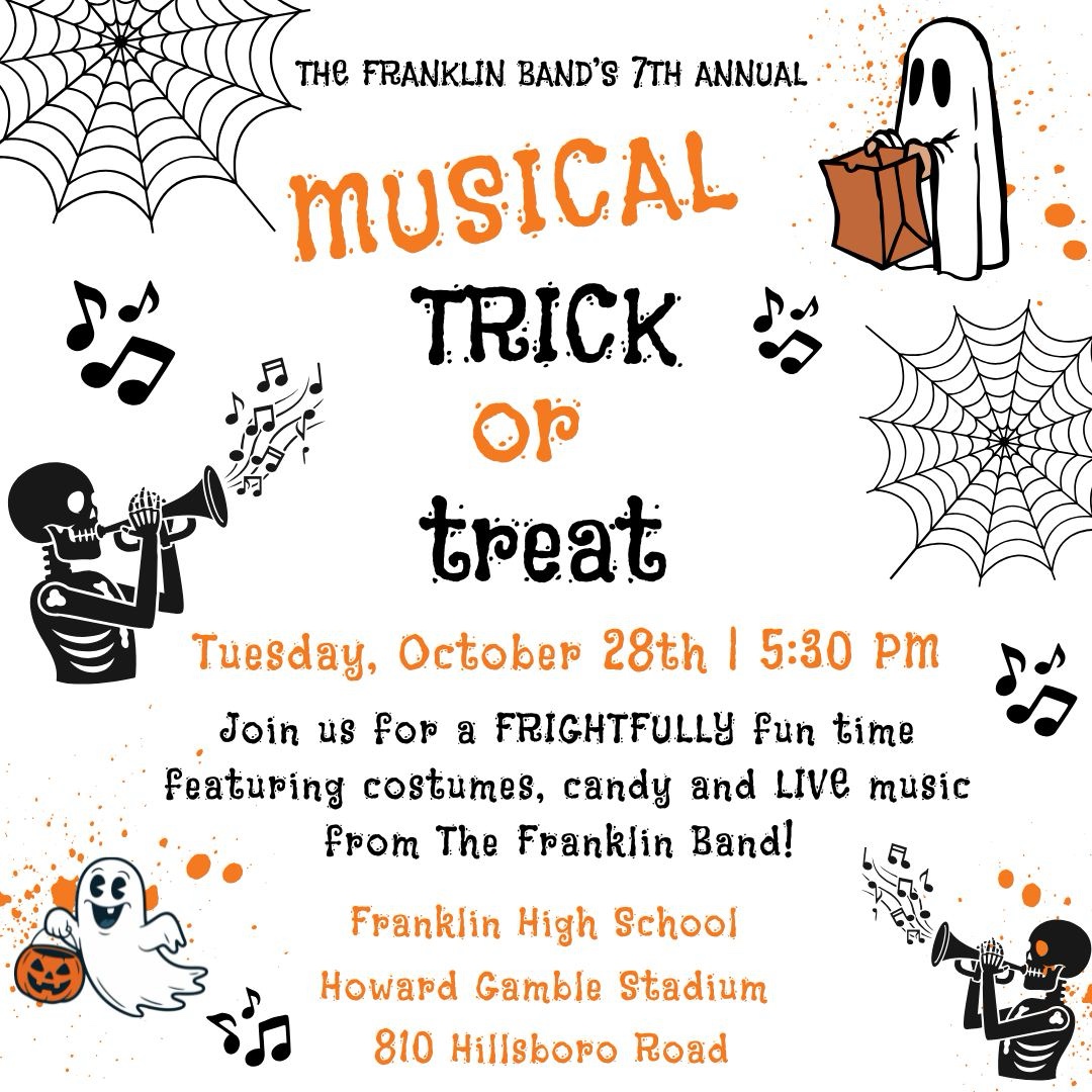 The Franklin Band’s 7th Annual Musical Trick or Treat in Franklin, Tenn.