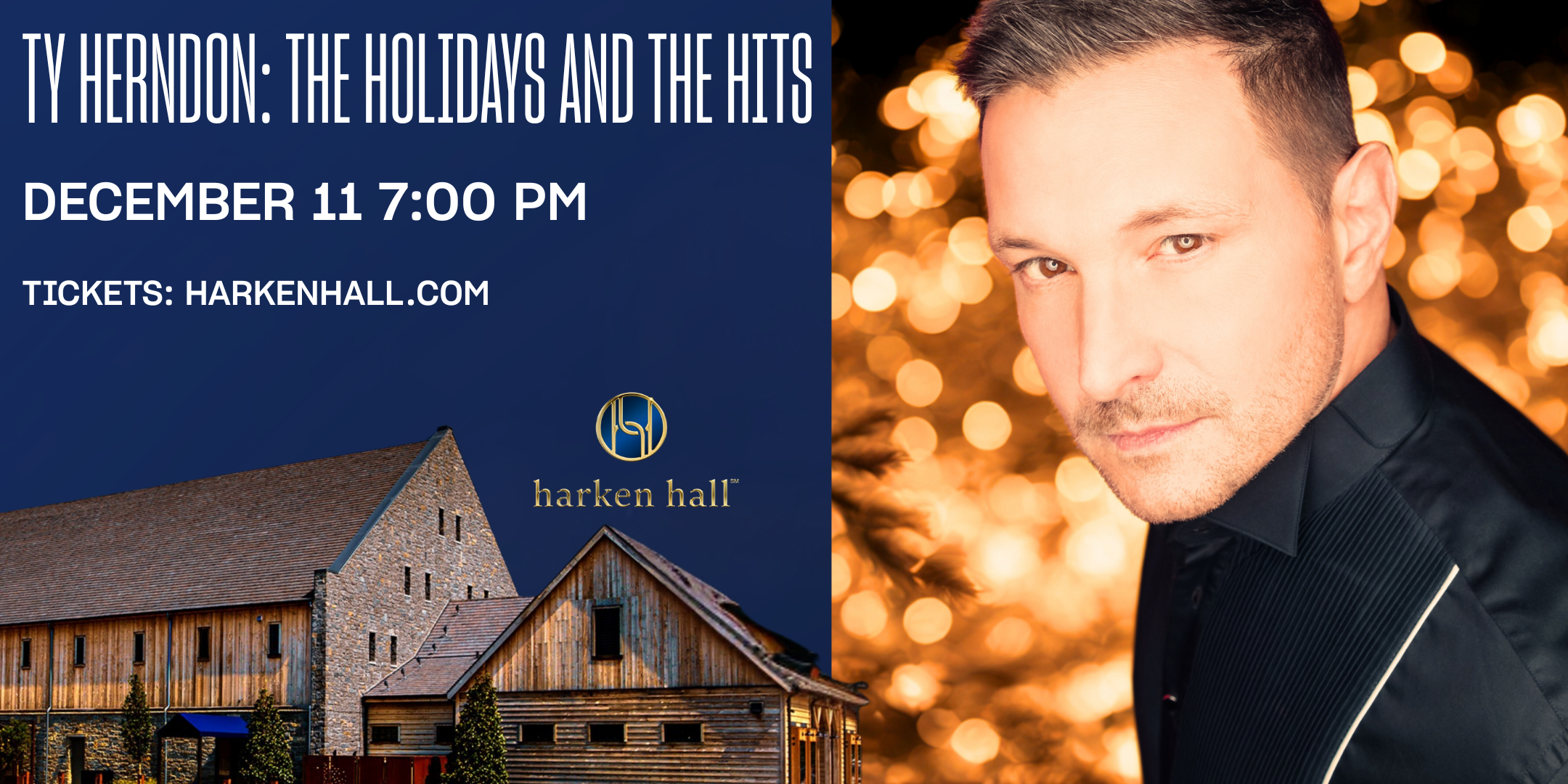 Ty Herndon- The Holidays and the Hits Nashville.